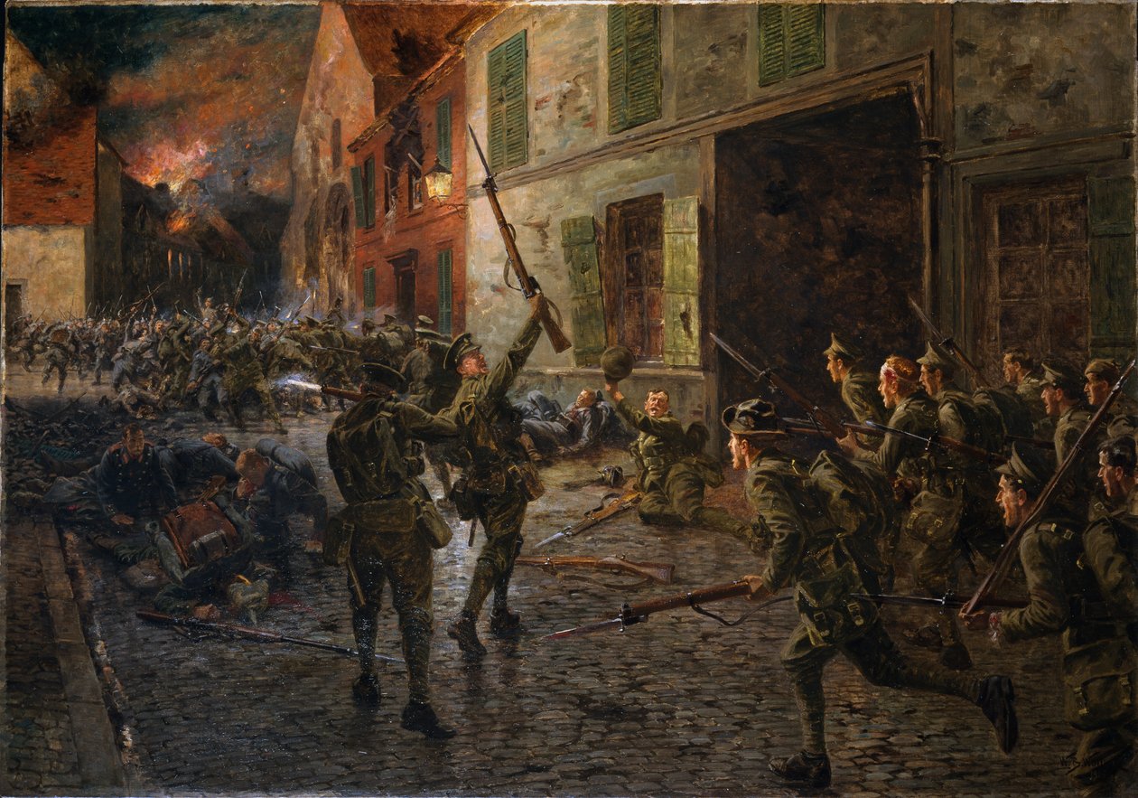 Landrecies, 25 Ağustos 1914, 1915 by William Barnes Wollen