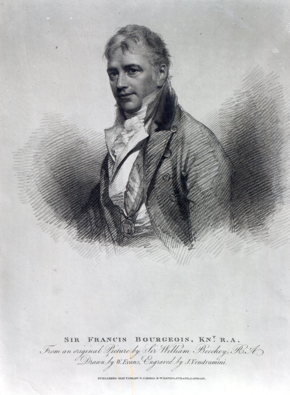 Sir Francis Bourgeois, W. Evans