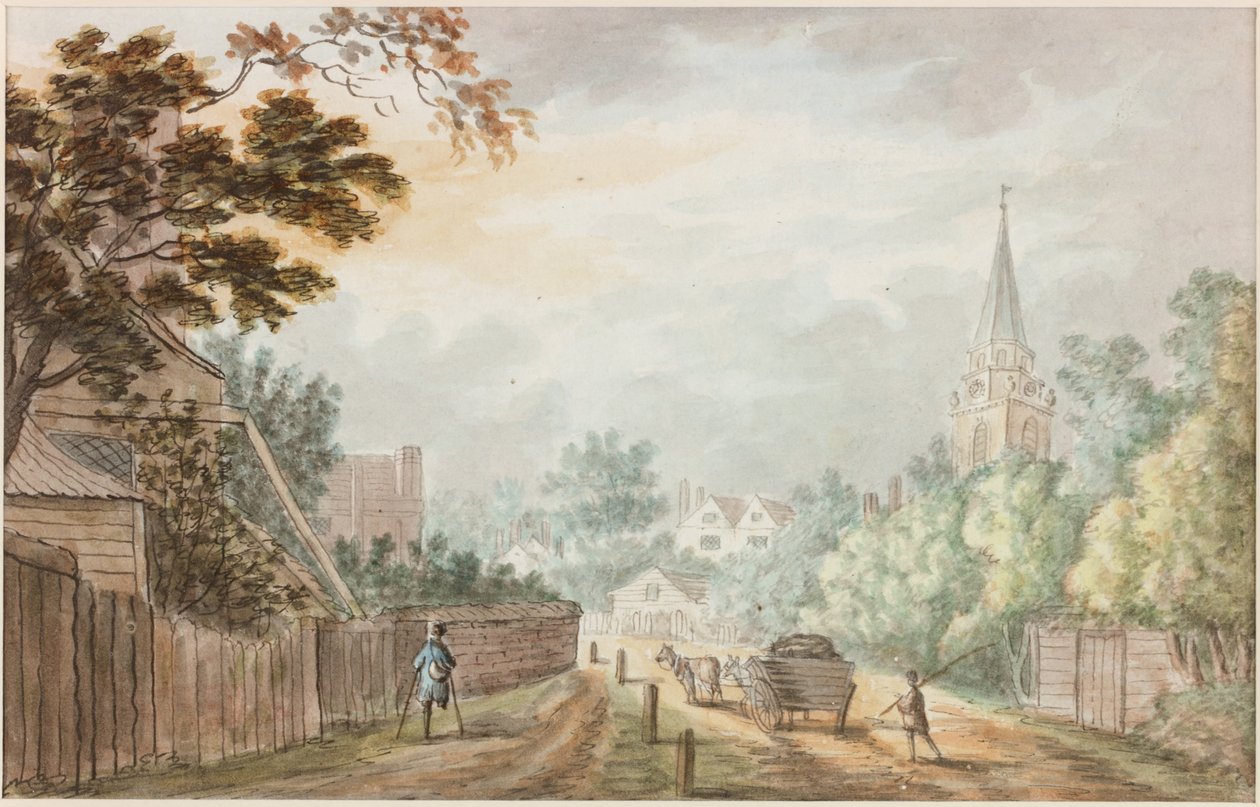 Battersea Fields yakınlarındaki Lane