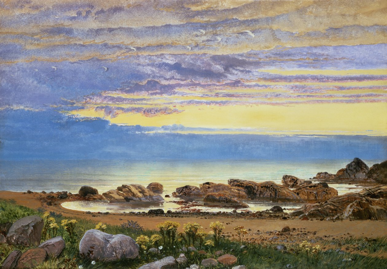 Deniz Üzerinde Şafak (93690 çifti) by William Bell Scott