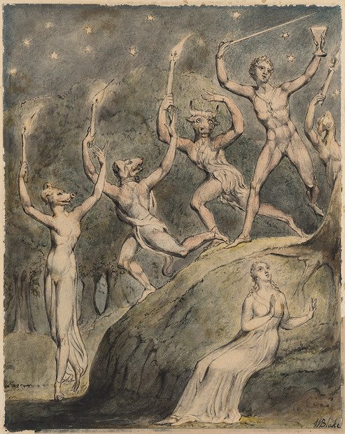 Milton Comus by William Blake