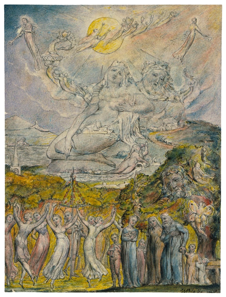 Güneşli Bir Tatil by William Blake