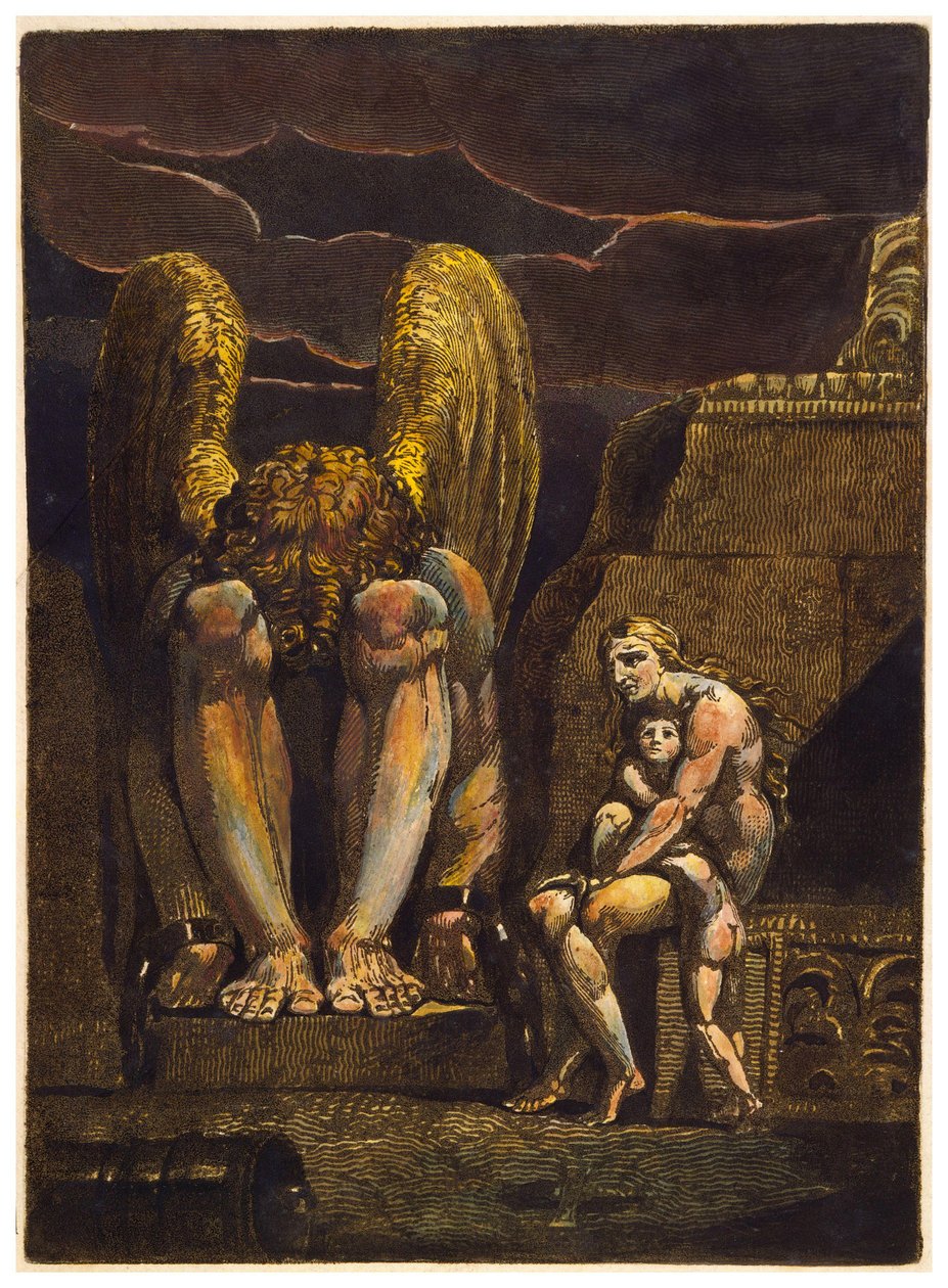 Amerika bir kehanet bir tabak kopyala by William Blake