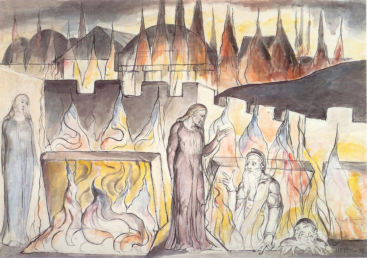 Dante Cehennemi by William Blake