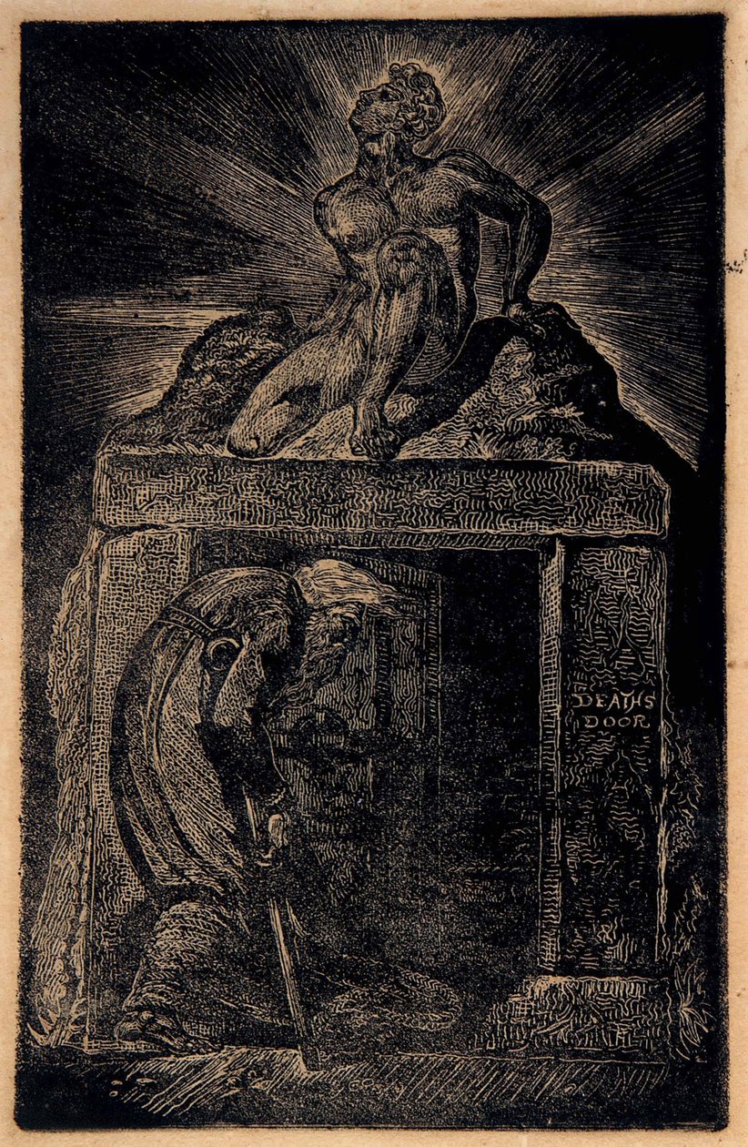 Ölümün kapısı by William Blake