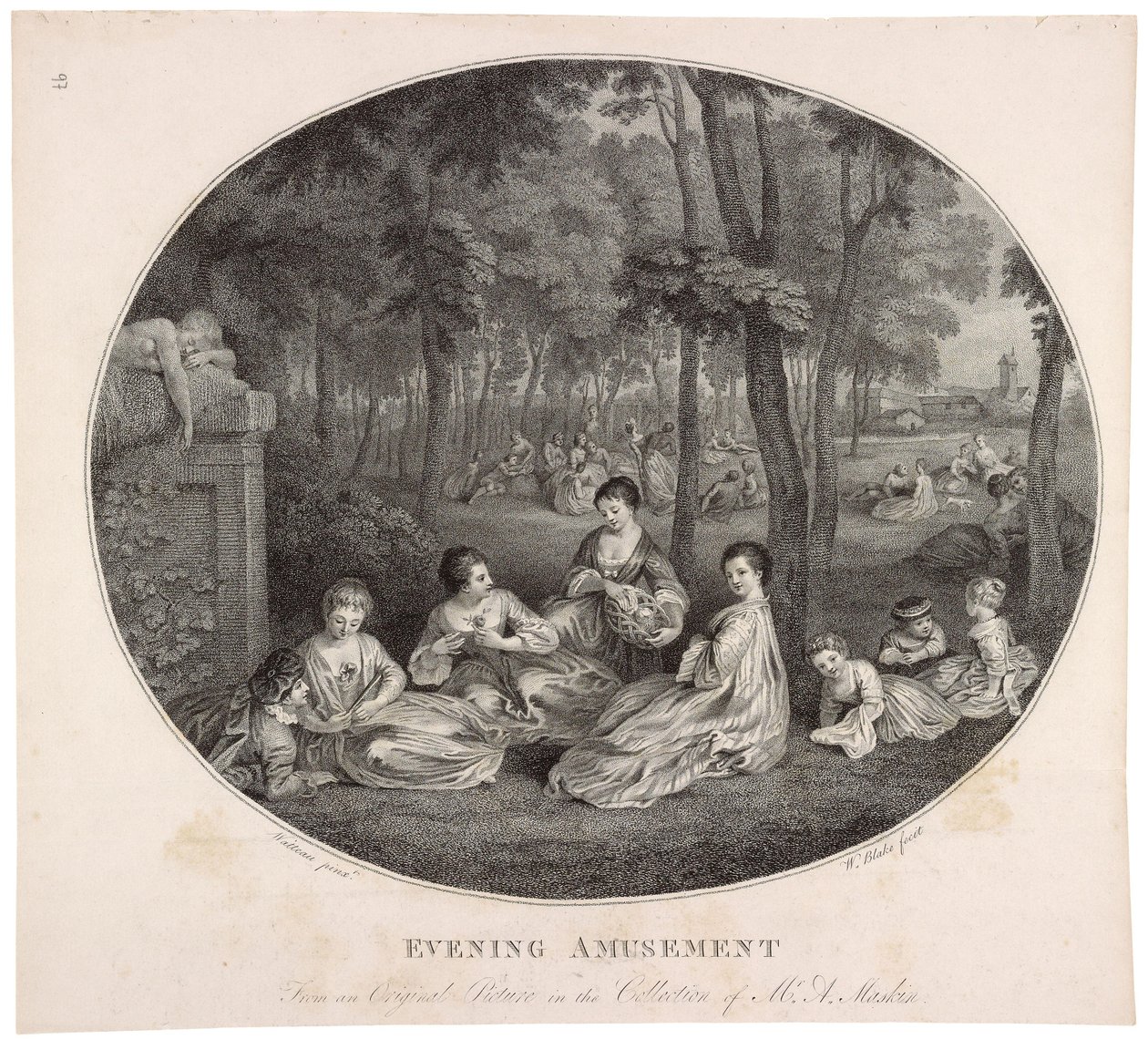 Akşam Eğlencesi by William Blake