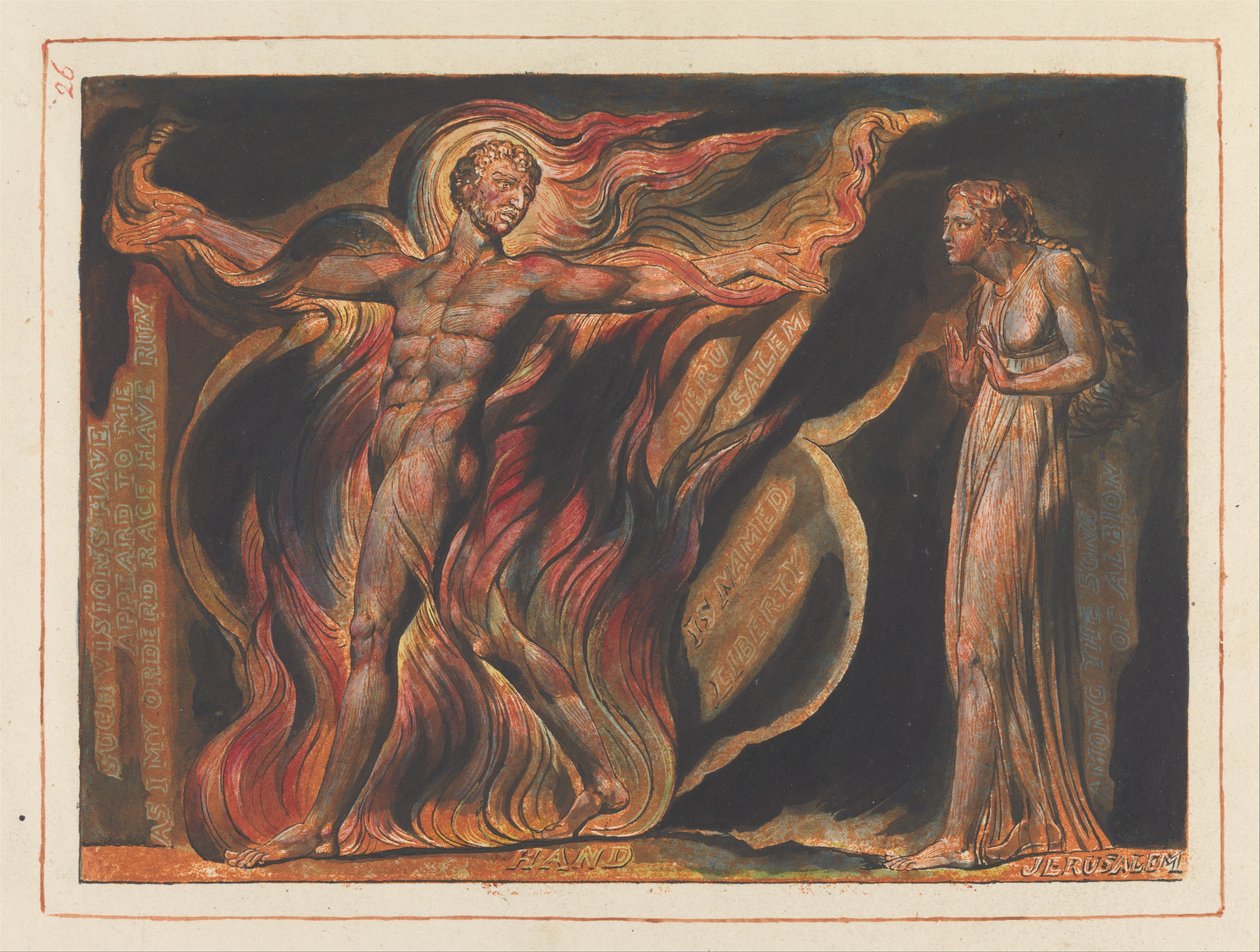 Kudüs, Levha 26, Böyle Görünüşler Vardır.... by William Blake