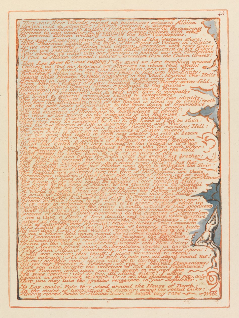 Kudüs, Levha 43, by William Blake
