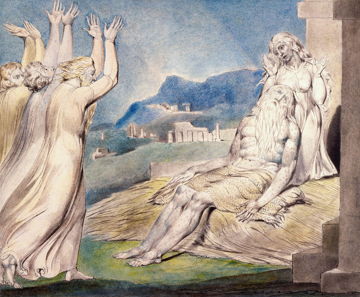 İşler Yorgan by William Blake