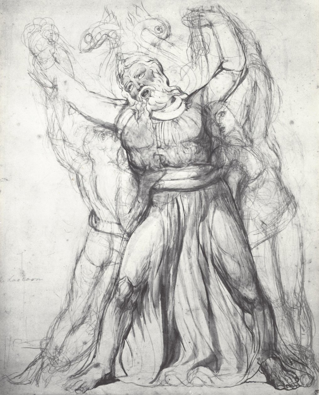 Laokoon by William Blake