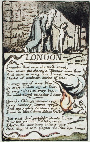Londra, Songs of Innocence and of Experience