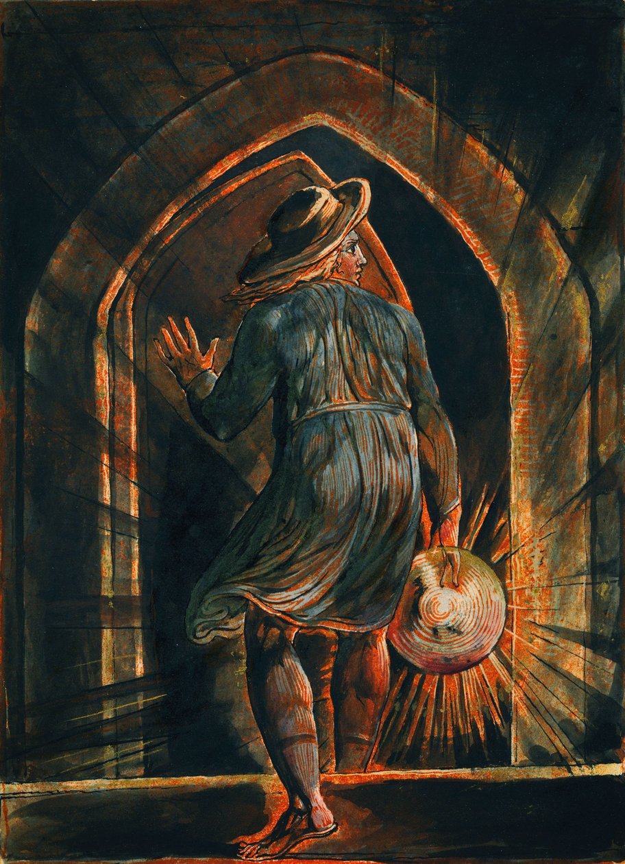 Mezara Girerken Lost by William Blake