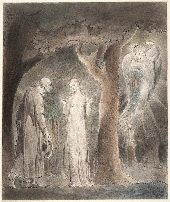 Milton Comus by William Blake