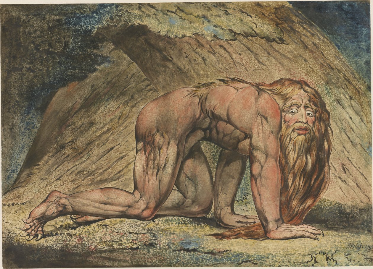 Nebukadnezar by William Blake