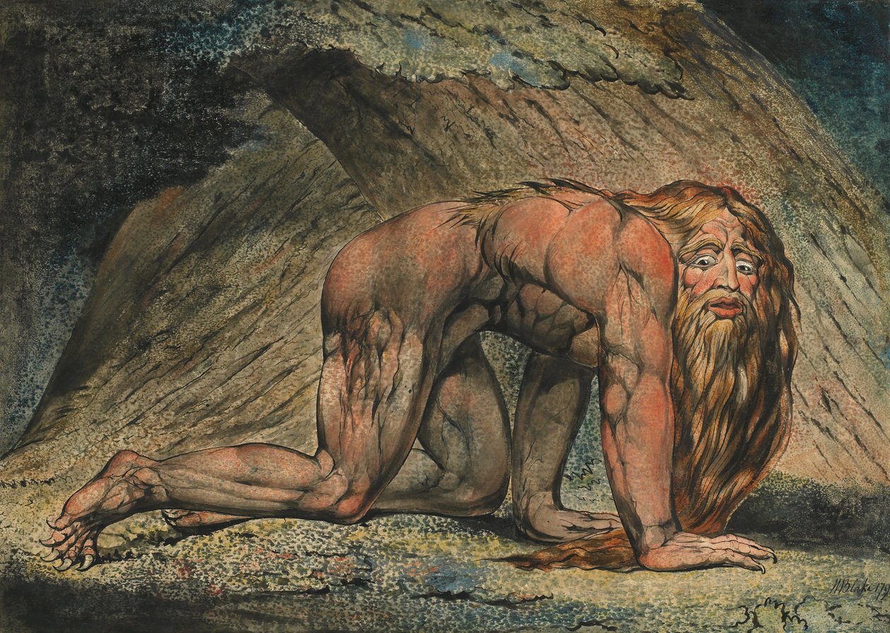 Nebukadnezar by William Blake