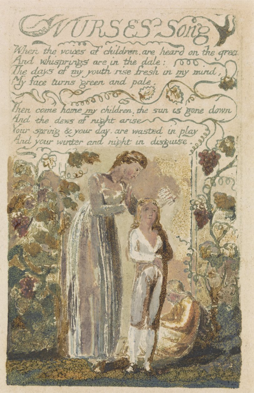 Hemşireler Şarkısı, Songs of Experience, 1794