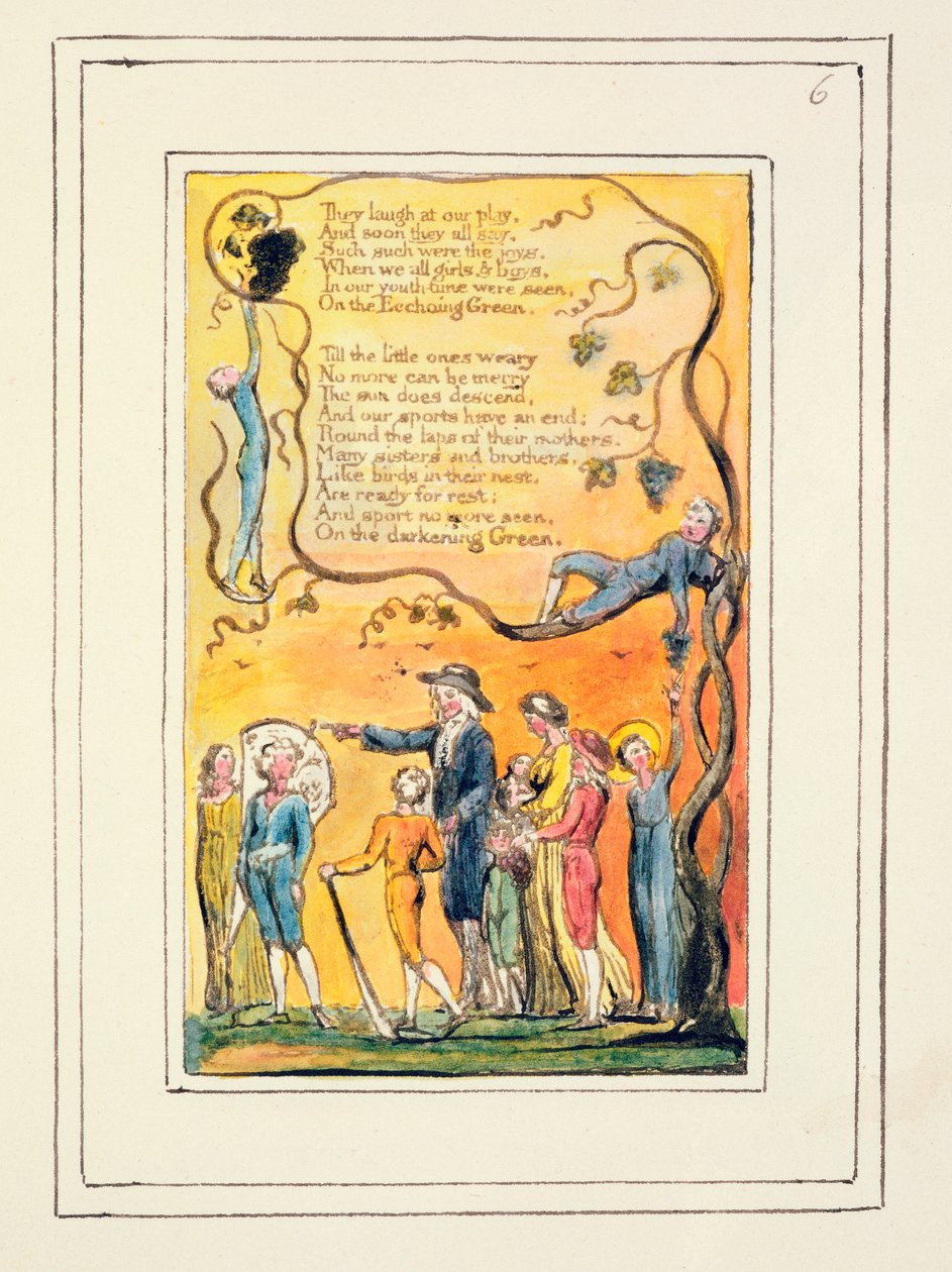 S.124-1950.pt6 The Echoing Green (devamı): Songs of Innocence and of Experience