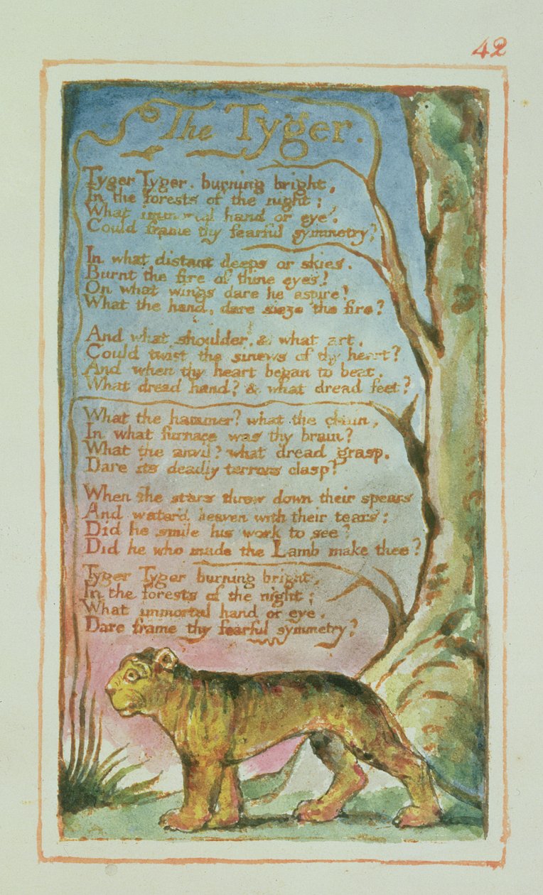 S.125-1950.pt42 The Tyger: Songs of Innocence and of Experience
