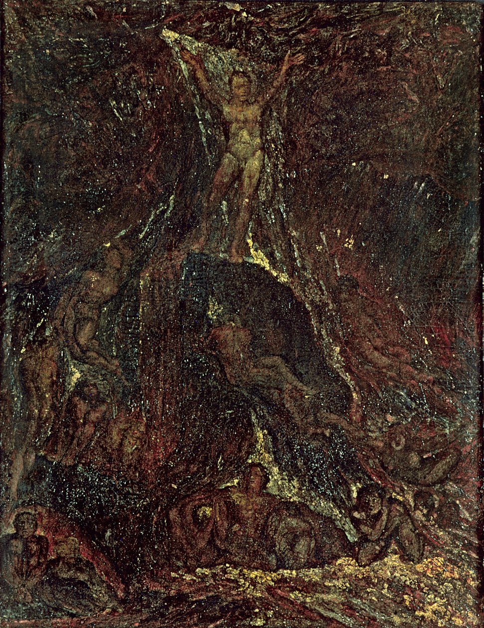 Şeytan Lejyonlarını Çağırıyor by William Blake