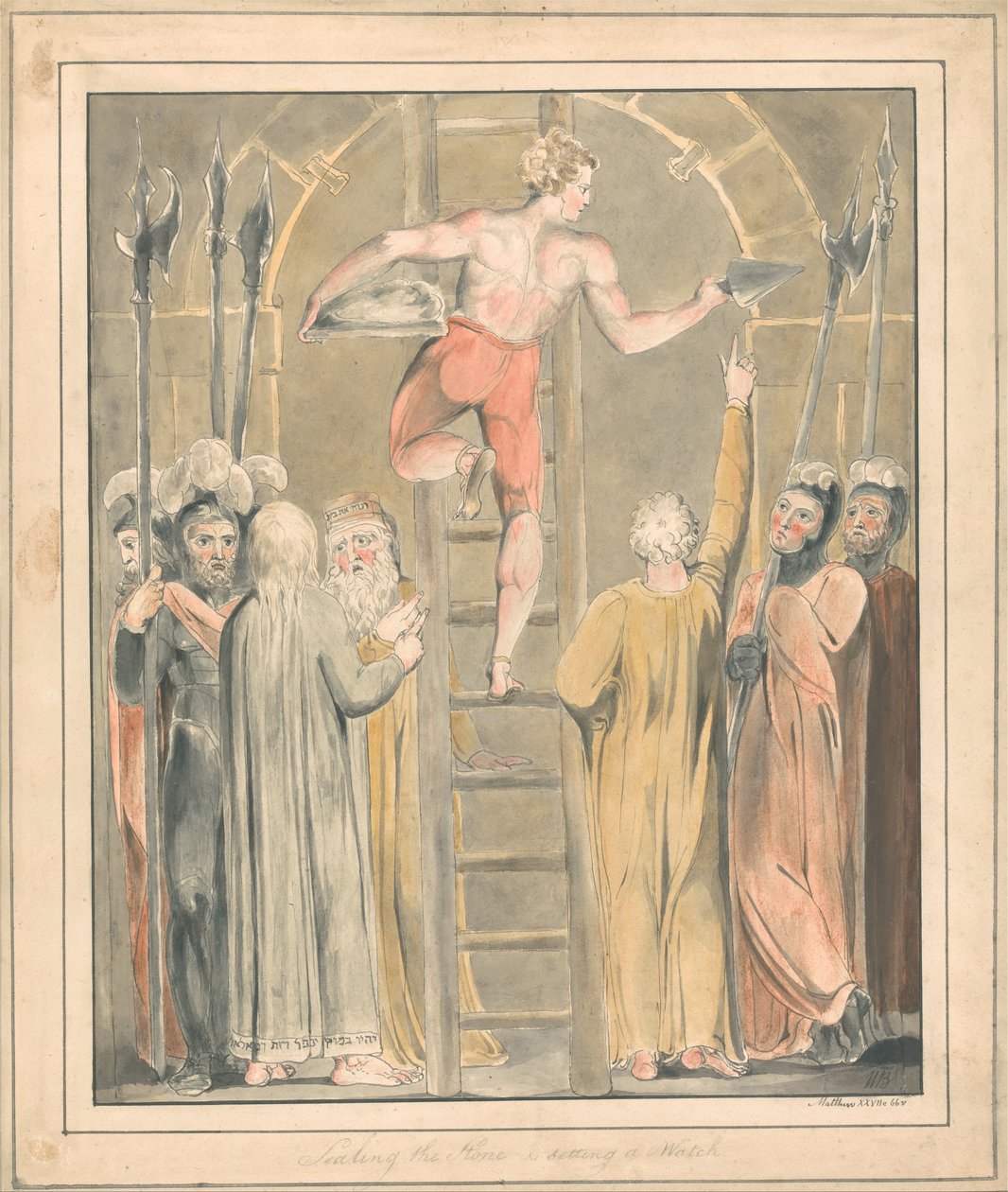 Taşı Mühürlemek ve Saat Kurmak by William Blake