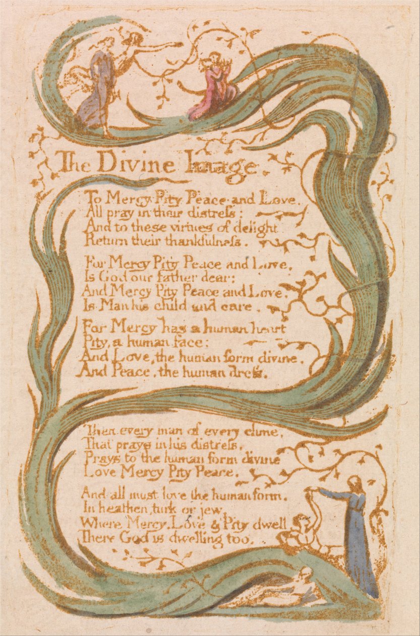 Masumiyet Şarkıları, Plaka 12, by William Blake