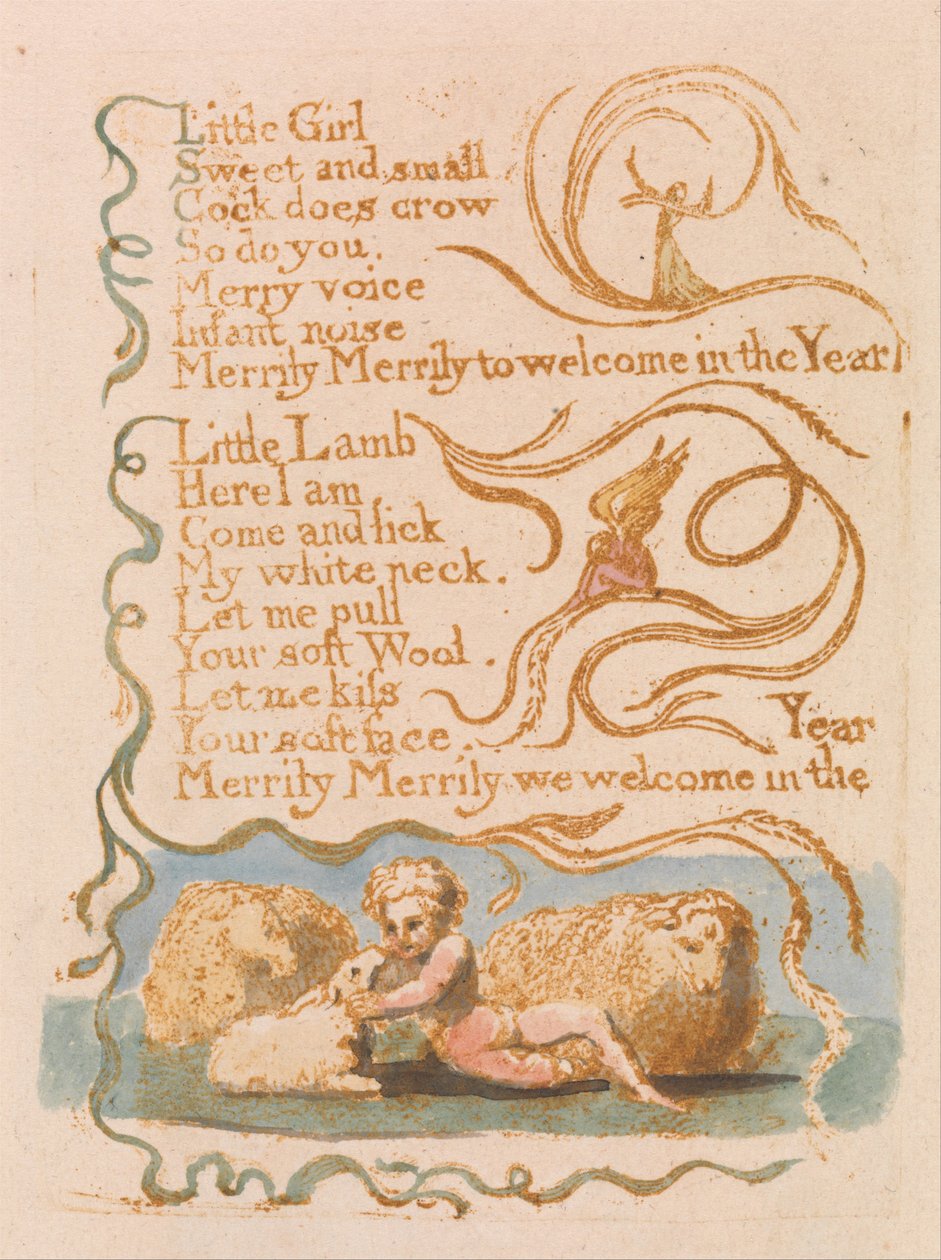 Masumiyet Şarkıları, Plaka 26, Bahar (Bentley 23) by William Blake