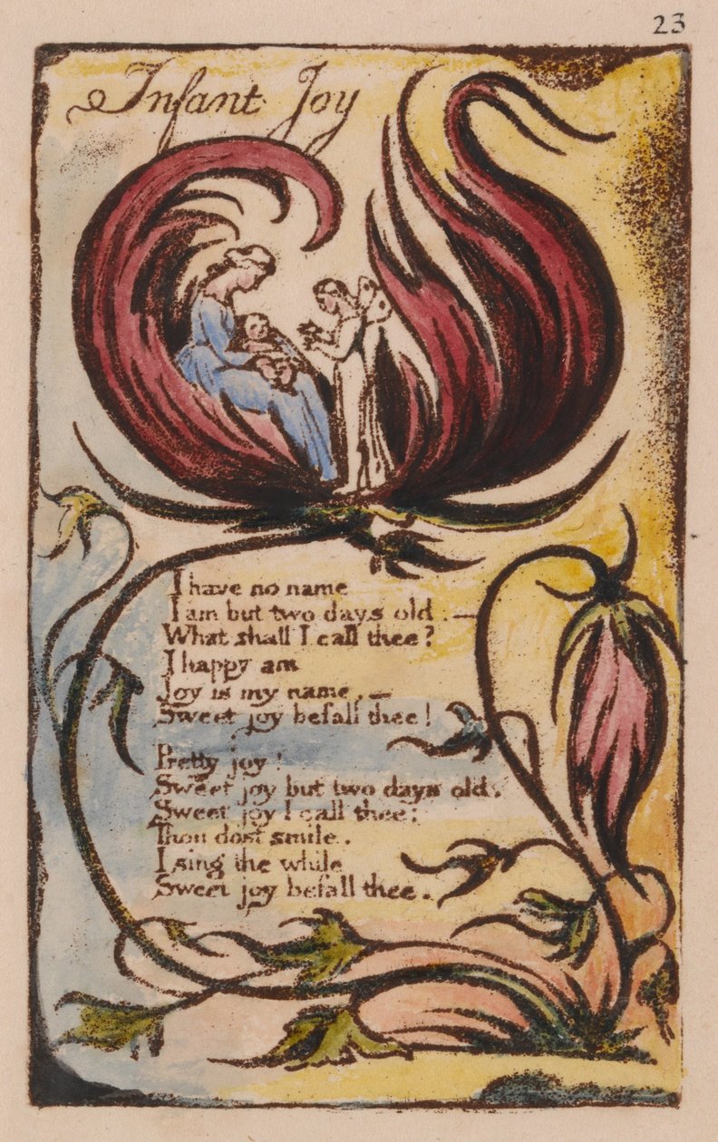 Masumiyet ve Tecrübe Şarkıları, Plaka 23, Bebek Sevinci (Bentley 25) by William Blake