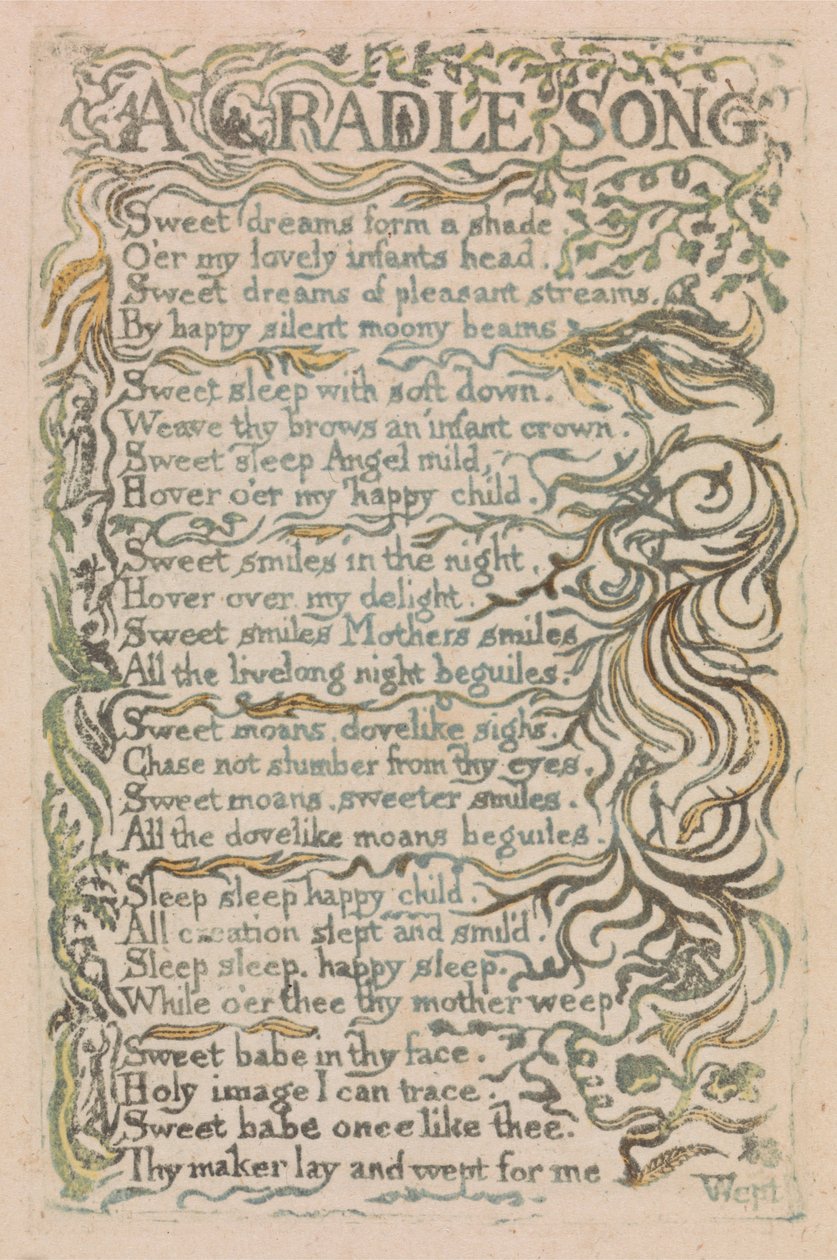 Masumiyet ve Tecrübe Şarkıları, Levha 26, by William Blake