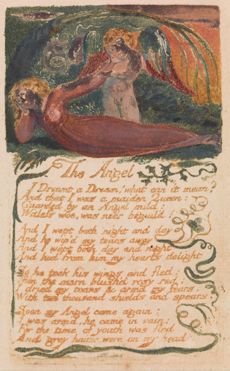 Masumiyet ve Deneyim Şarkıları, Plaka 40, Melek (Bentley 41) by William Blake