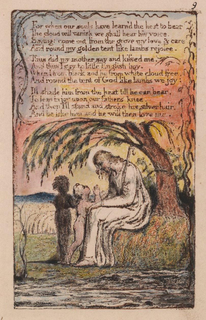 Masumiyet ve Tecrübe Şarkıları, Plaka 9, by William Blake