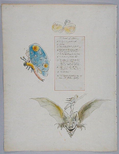 The Descent of Odin design 78, The Poems of Thomas Gray 1797-98