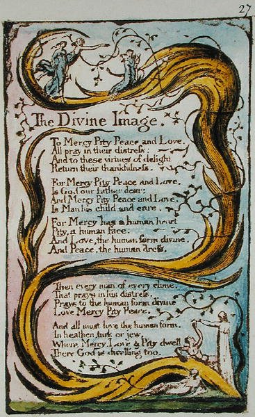 The Divine Image, Songs of Innocence and of Experience (Bentley Copy L) pl.27