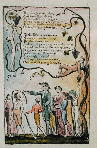 The Echoing Green, Songs of Innocence and of Experience