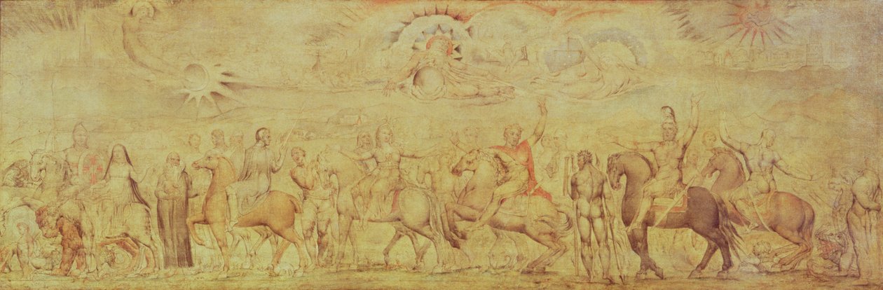 Peri Kraliçesi by William Blake