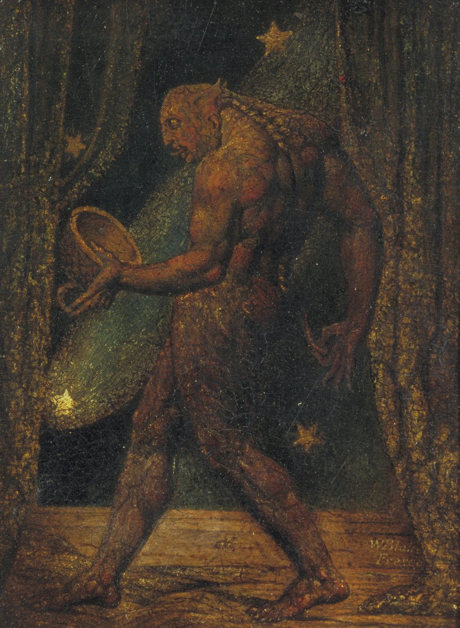Bir Pirenin Hayaleti by William Blake