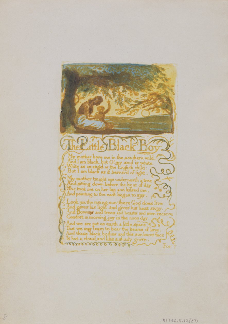 Küçük Kara Çocuk, Masumiyet Şarkıları