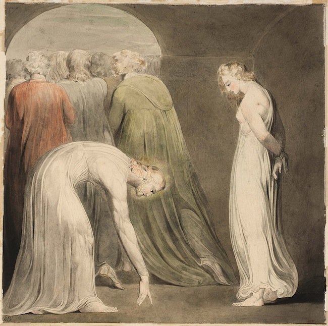 Zina Edilen Kadın by William Blake