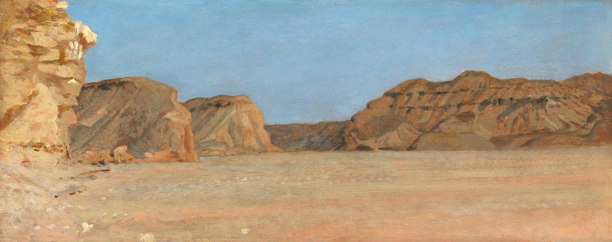 El Kab, Yukarı Mısır by William Blake Richmond
