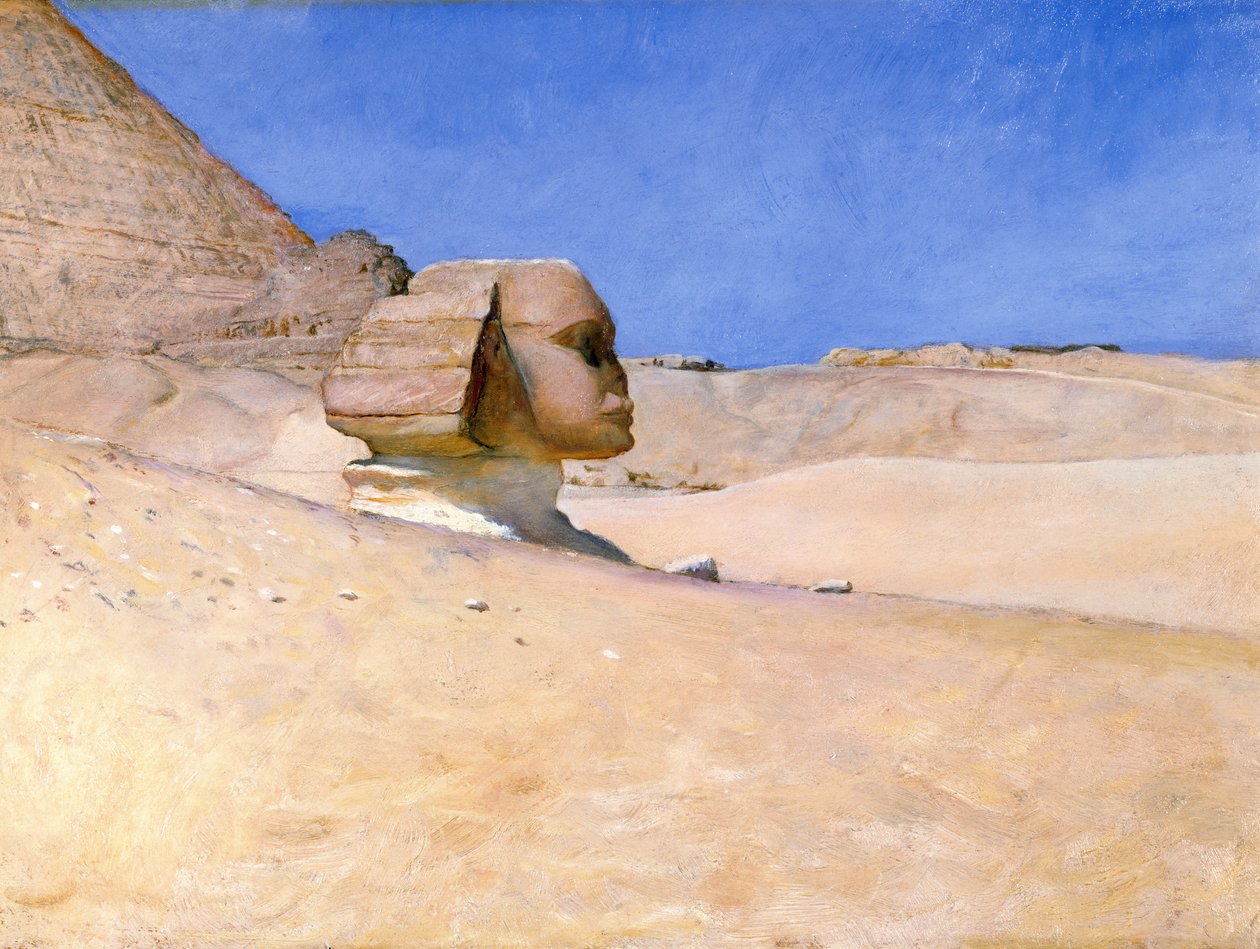 Yaz Ayında Öğlen Sfenks, 1885 dolayları by William Blake Richmond