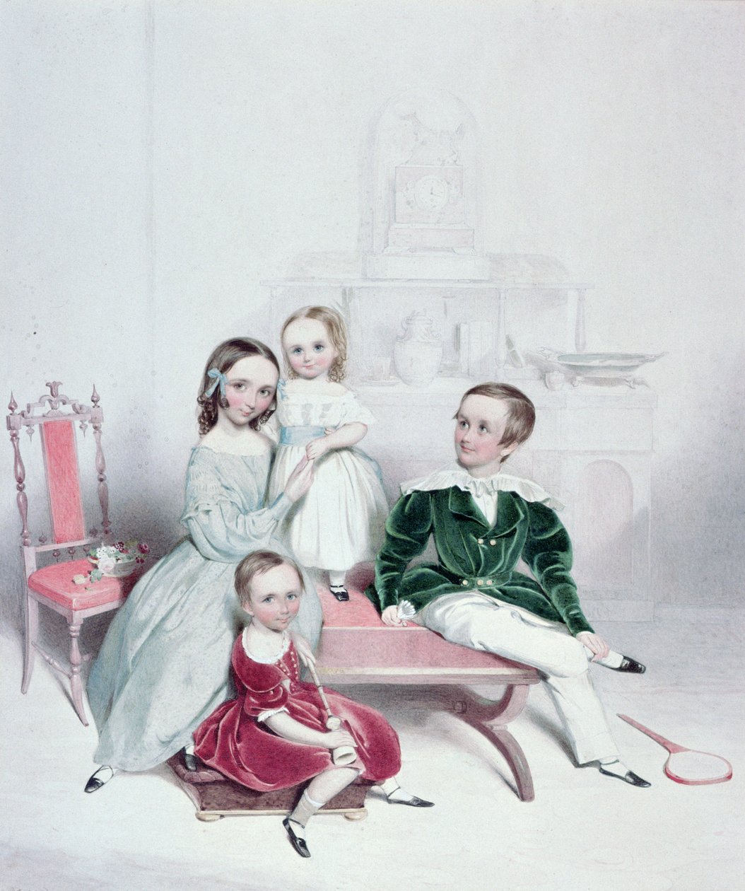 Bir Grup Çocuk, 19. yy; by William Henry James Boot