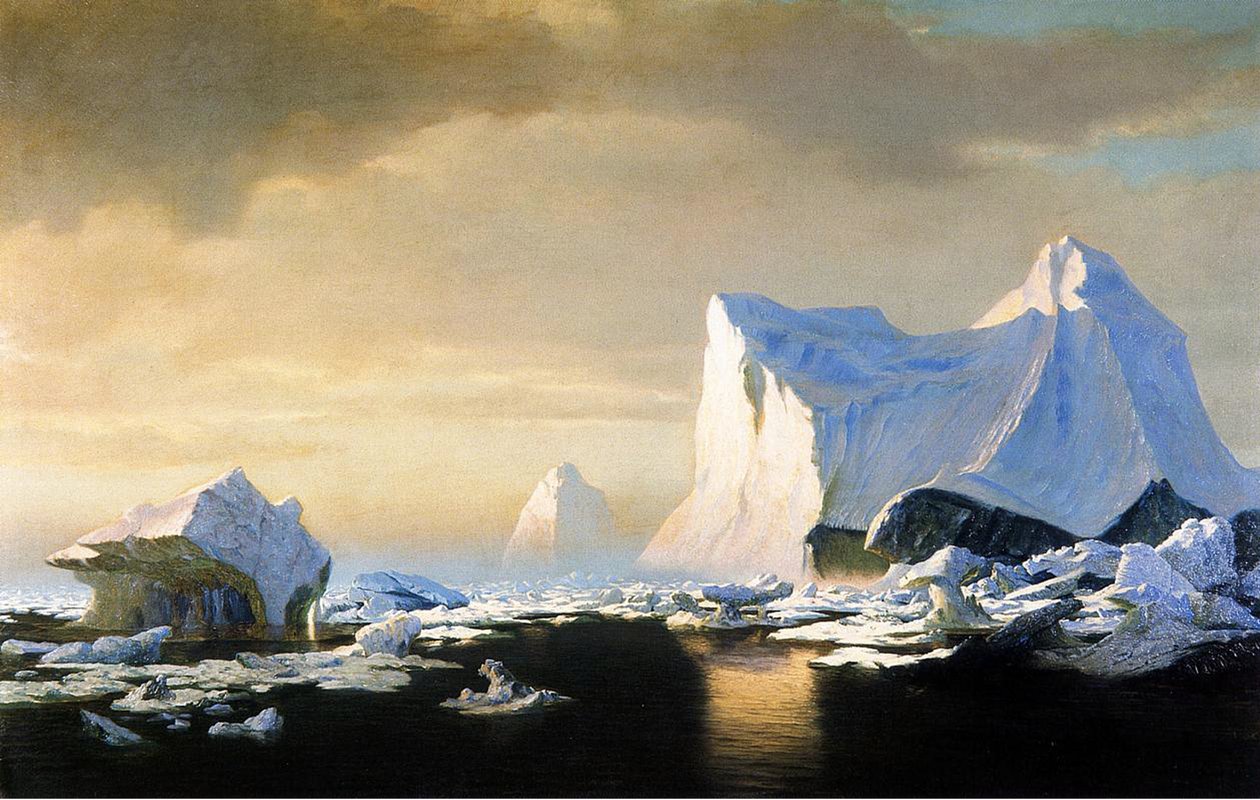 Buzdağları, 1882 by William Bradford
