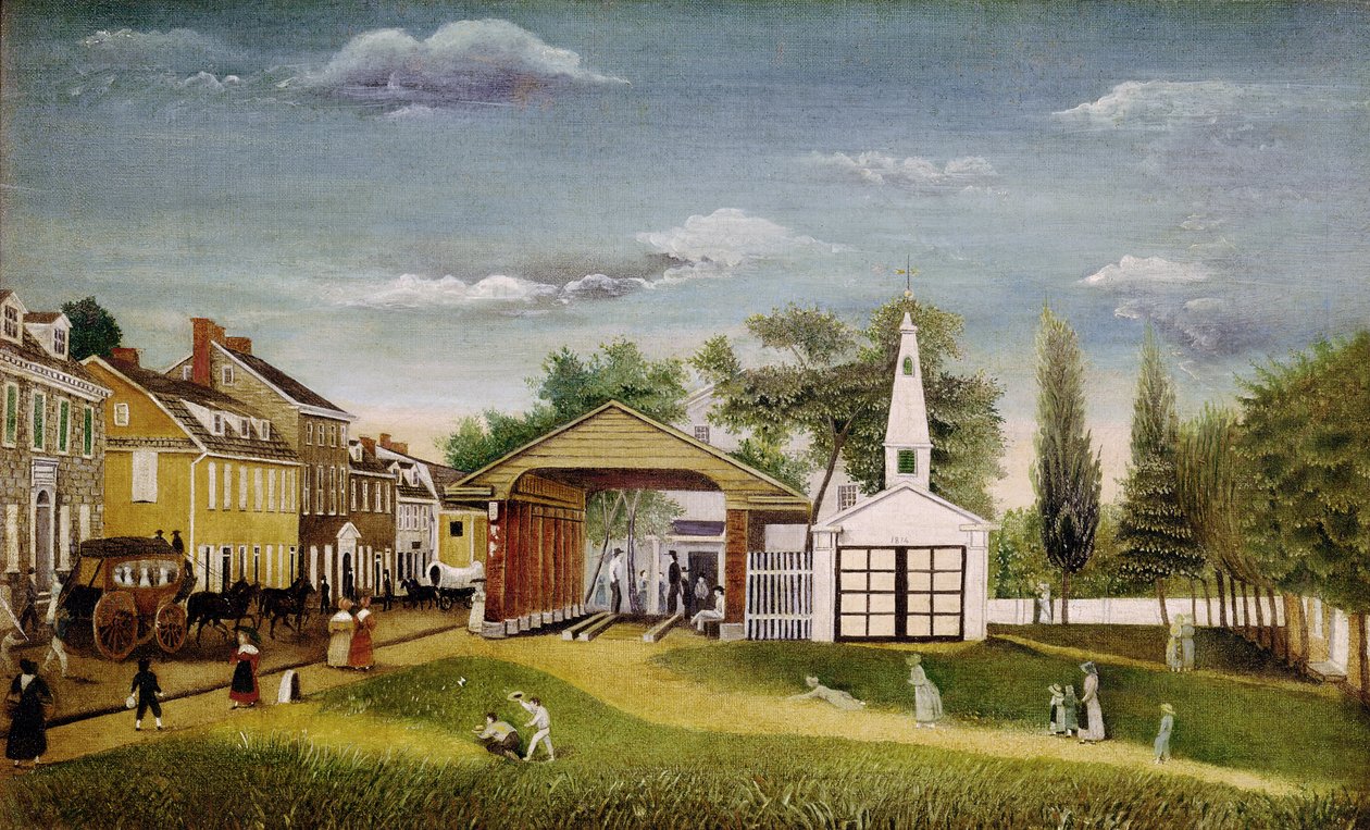 Pazar Meydanı, Germantown, Pensilvanya by William Britton