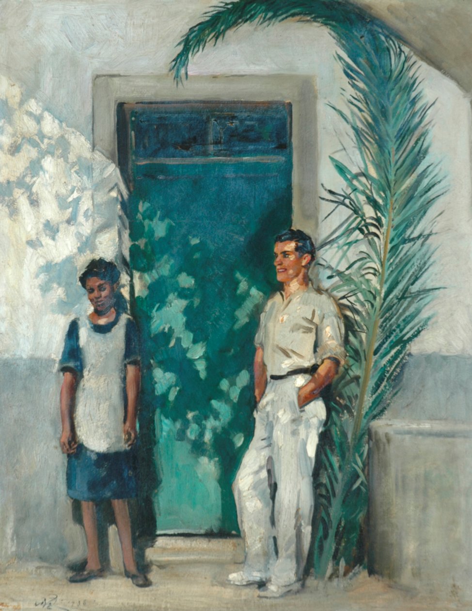 Konuşma Parçası, Madeira, 1936 by William Bruce Ellis Ranken
