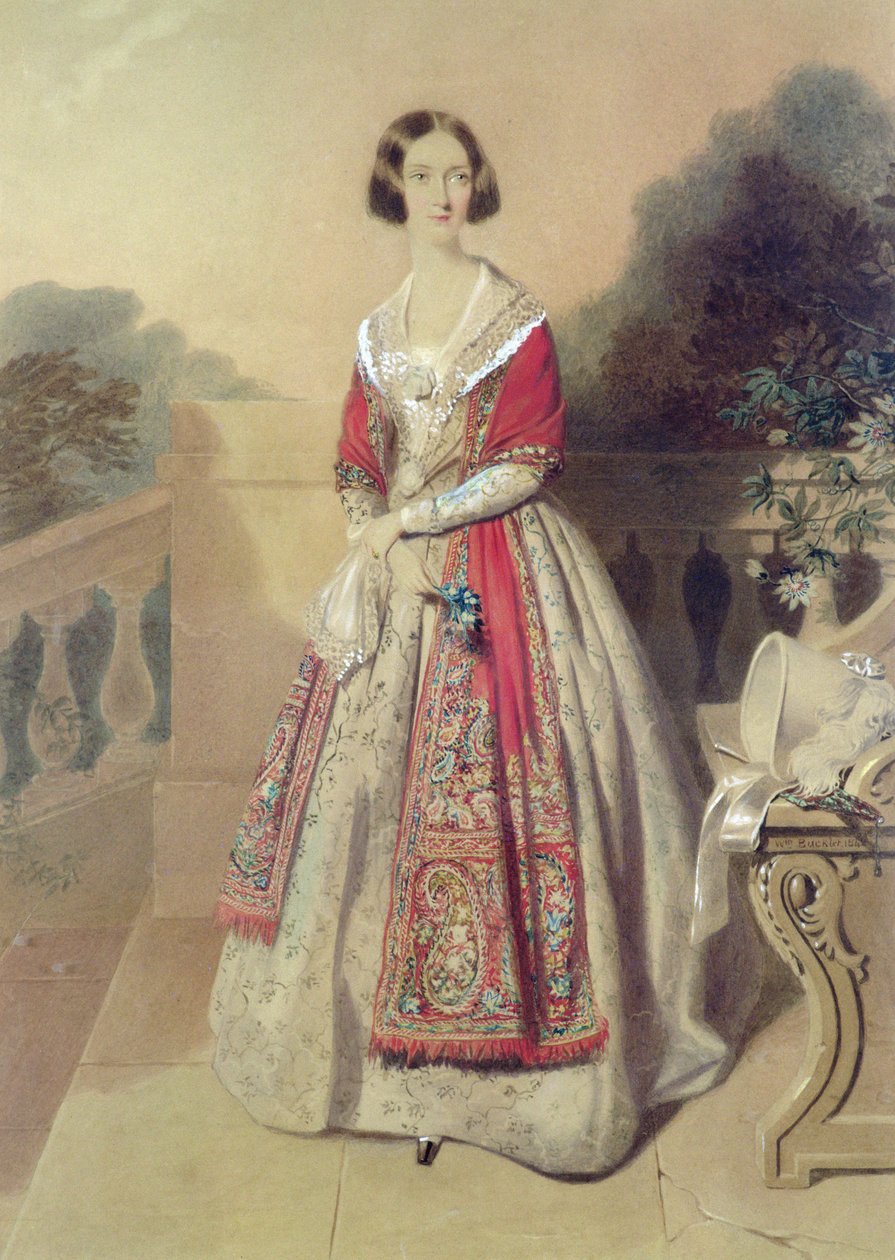 Bilinmeyen Bir Hanımın Portresi by William Buckler