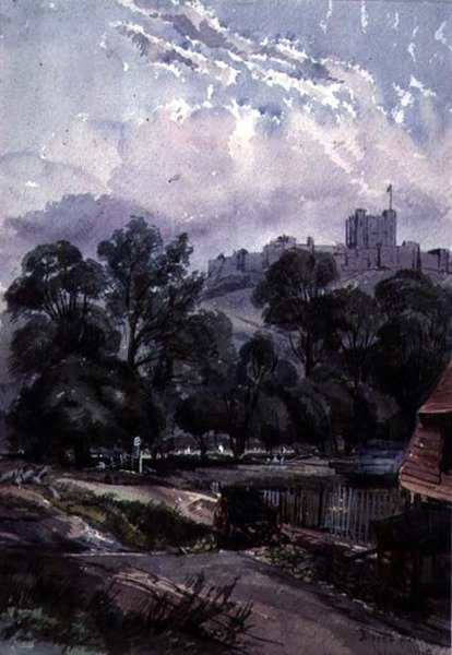 Dover Kalesi by Henry William Burgess