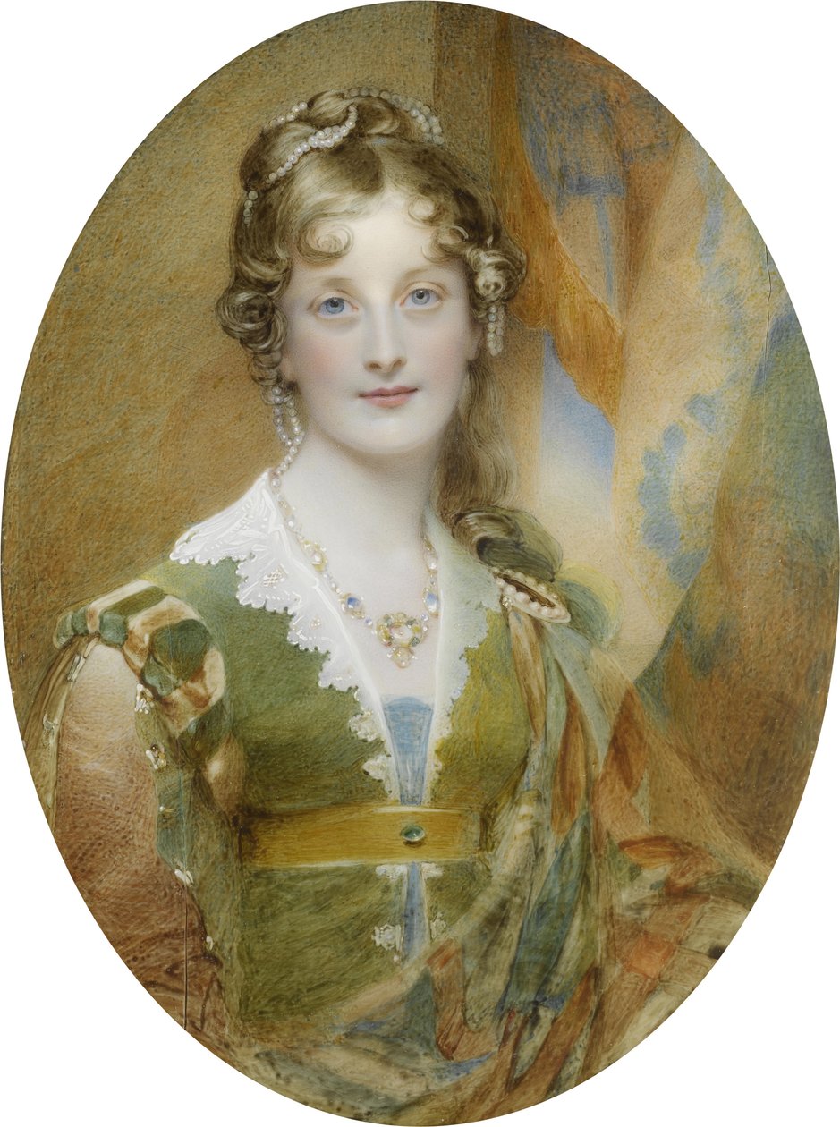 Jane Digby, Leydi Ellenborough by William Charles Ross