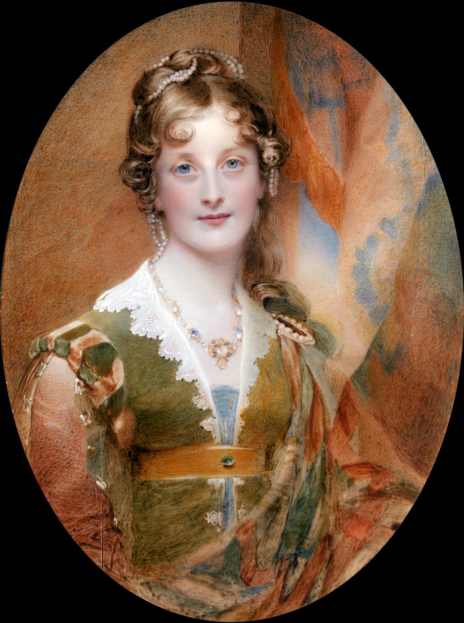 Jane Digby, Leydi Ellenborough by William Charles Ross