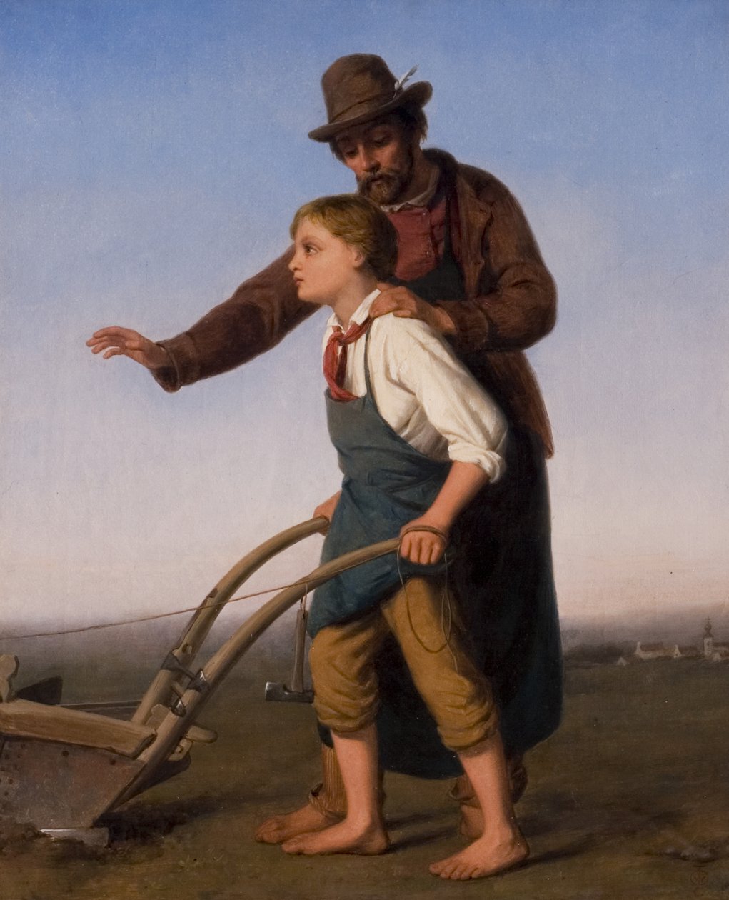 Bir Çocuğu Gideceği Yolda Eğitin, c.1861 by William Dobson