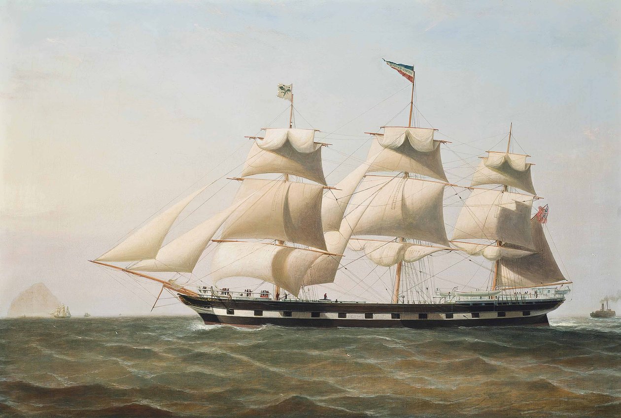 Tam donanımlı gemi by William Clark