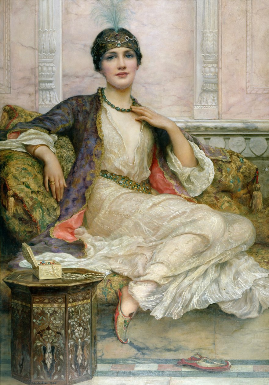 Yeşim Kolye, 1908 by William Clark Wontner